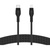 Дата кабель USB-С to Lightning 1.0m BRAIDED SILICONE black Belkin (CAA011BT1MBK)