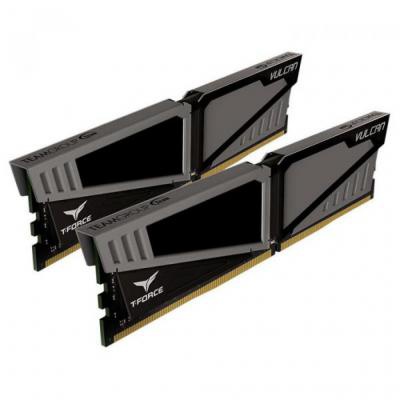Модуль памяти для компьютера DDR4 8GB (2x4GB) 3000 MHz T-Force Vulcan Gray Team (TLGD48G3000HC16CDC01)