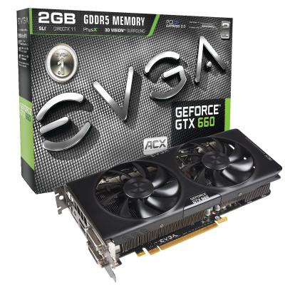 Видеокарта GeForce GTX660 2048Mb EVGA (02G-P4-3061-KR)