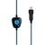 Наушники SADES SNUK Black/Blue (SA902-B-BL)