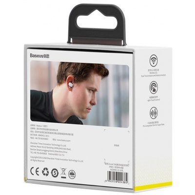 Наушники Baseus Encok TWS WM01 White (NGWM01-02)