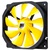 Кулер для корпуса Xigmatek XOF-F1256 Yellow (CFS-OXGKS-WU6)