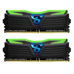 Модуль памяти для компьютера DDR4 16GB (2x8GB) 2400 MHz Super Luce Stealth Black GEIL (GLG416GB2400C15DC)