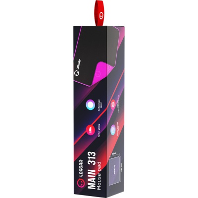 Килимок для мишки Lorgar Main 313 Black/Purple (LRG-GMP313)
