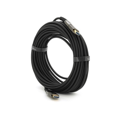 Кабель мультимедійний HDMI M to HDMI M 12.0m V2.0 4K UHD black VEGGIEG (YT-HDMI(M)/(M)HA-12/19717)
