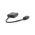 Перехідник HDMI M to VGA F + Audio 0.1m 4K/2K black Voltronic (YT-C-HDMI(M)/VGA(F)+AUX-B)