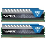 Модуль памяти для компьютера DDR4 16GB (2x8GB) 2400 MHz V ELITE KIT BLK/BLU Patriot (PVE416G240C5KBL)