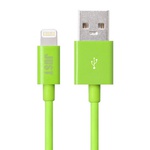 Дата кабель JUST Simple Lighting USB Cable Green 1M (LGTNG-SMP10-GRN)