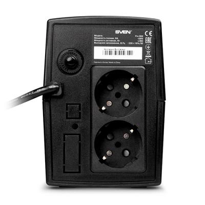 Источник бесперебойного питания SVEN Pro 600 (00370016)