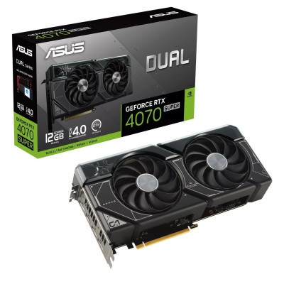 Відеокарта ASUS GeForce RTX4070 SUPER 12Gb DUAL (DUAL-RTX4070S-12G)