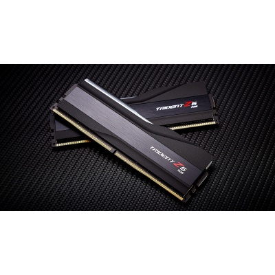 Модуль пам'яті для комп'ютера DDR5 32GB (2x16GB) 6400 Trident Z5 RGB Black G.Skill (F5-6400J3239G16GX2-TZ5RK)