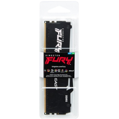 Модуль пам'яті для комп'ютера DDR5 32GB 5600 MHz Beast RGB XMP Kingston Fury (ex.HyperX) (KF556C40BBA-32)