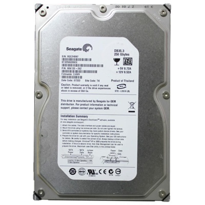 Жесткий диск 3.5'  250Gb Seagate (# ST3250820SCE #)