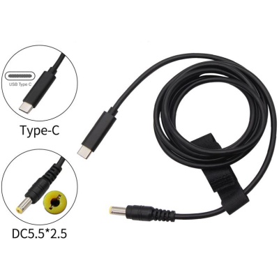 Кабель живлення USB Type-C to DC-5.5-2.5 XoKo (XK-DC5525)