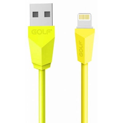 Дата кабель Golf Diamond iPhone 6 Yellow (49926 / GC-27i)