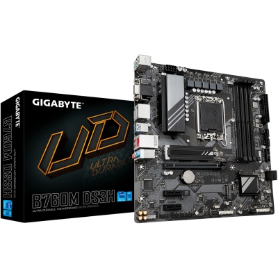 Материнська плата GIGABYTE B760M DS3H