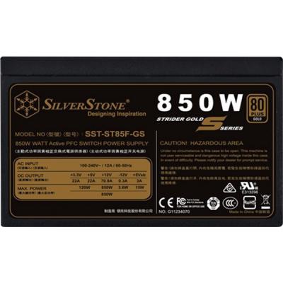 Блок питания Silver Stone 850W STRIDER Gold (SST-ST85F-GS)