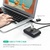 Концентратор Ugreen USB 3.0 to 4xUSB + USB-C plug 1.0m CR113 black (40850)