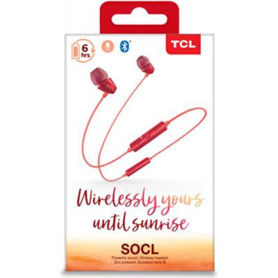 Наушники TCL SOCL100BT Bluetooth Sunset Orange (SOCL100BTOR-EU)