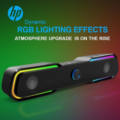 Акустична система HP DHE-6002 6Вт RGB 3.5мм + USB (DHE-6002)