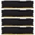 Модуль памяти для компьютера DDR4 64GB (4x16GB) 2400 MHz HyperX FURY Black Kingston (HX424C15FBK4/64)