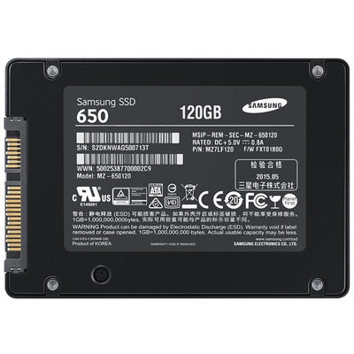 Накопитель SSD 2.5' 120GB Samsung (MZ-650120Z)