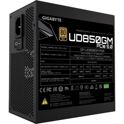 Блок живлення GIGABYTE 850W (GP-UD850GM PG5)