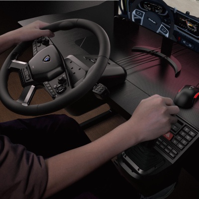 Кермо Hori Force Feedback Truck Control System для ПК (ACC-1151)