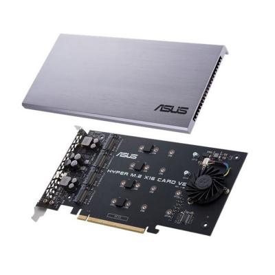Контроллер PCIe Hyper M.2 X16 PCIe 3.0 X4 Expansion Card V2 ASUS (90MC06P0-M0EAY0)