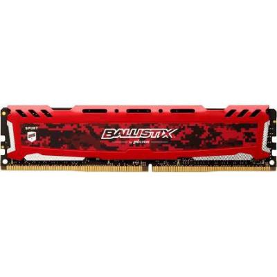 Модуль памяти для компьютера DDR4 16GB 3000 MHz Ballistix Sport Red MICRON (BLS16G4D30AESE)