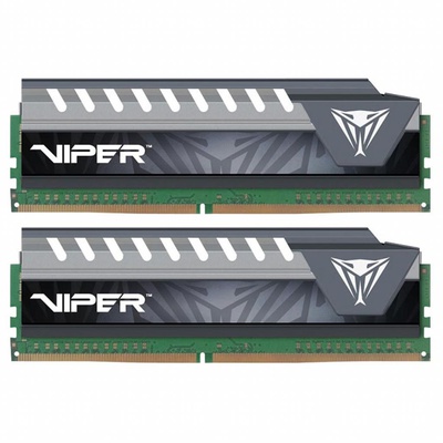 Модуль памяти для компьютера DDR4 16GB (2x8GB) 3200 MHz Viper Black Patriot (PVE416G320C6KGY)