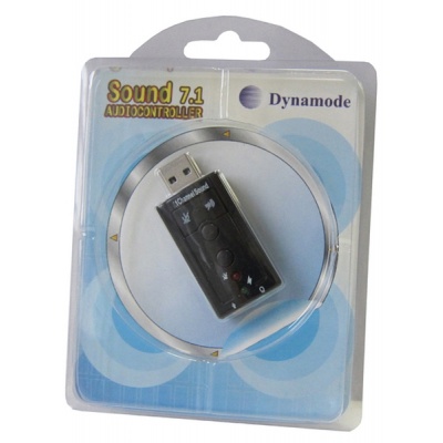 Звукова плата Dynamode C-Media 108 USB 8(7.1) каналов 3D RTL (USB-SOUND7)