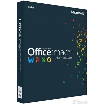 Офисное приложение Microsoft Office Mac Home Business 2011 (W6F-00211)