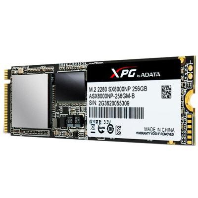 Накопитель SSD M.2 2280 256GB ADATA (ASX8000NPC-256GM-C)