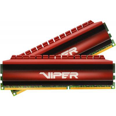 Модуль памяти для компьютера DDR4 16GB (2x8GB) 3733 MHz Viper 4 Red Patriot (PV416G373C7K)