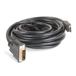 Кабель мультимедийный HDMI to DVI 24+1pin M, 10.0m GEMIX (Art.GC 1419)