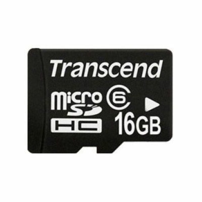 Карта памяти Transcend 16Gb microSDHC class 4 (TS16GUSDC4)