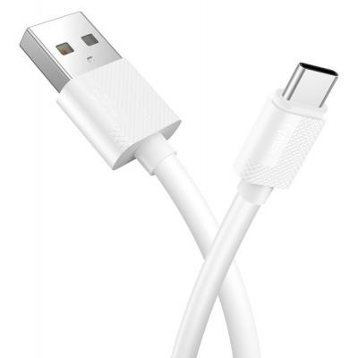 Дата кабель USB 2.0 AM to Type-C 0.3m White T-Phox (T-C801(0.3) White)