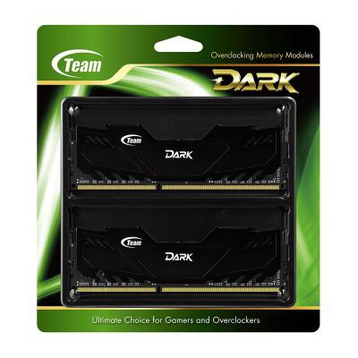 Модуль памяти для компьютера DDR4 8GB (2x4GB) 3000 MHz Dark Black Team (TDKED48G3000HC16ADC01)