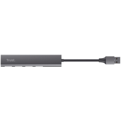 Концентратор Halyx 4-Port USB-A 3.2 Grey Trust (24947_TRUST)