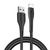 Дата кабель USB 2.0 AM to Lightning 1.0m led black ColorWay (CW-CBUL034-BK)