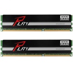 Модуль памяти для компьютера ютера DDR4 16GB (2x8GB) 2800 MHz PLAY Black GOODRAM (GY2800D464L16S/16GDC)