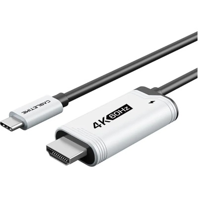 Кабель мультимедійний USB-C to HDMI M 2.0m PD100W 4K60Hz Cabletime (CA915798)
