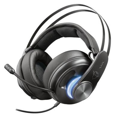 Наушники Trust GXT 383 Dion 7.1 Bass Vibration USB BLACK (22055)