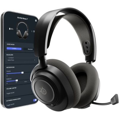Навушники SteelSeries Arctis Nova 7P Gen 2 Wireless Black (61744)