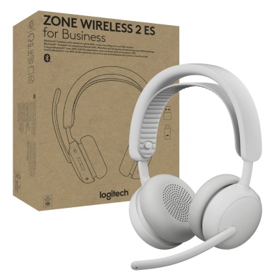 Навушники Logitech Zone Wireless 2 ES for Business Off-White (981-001520)