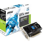 Видеокарта MSI GeForce GTX750 2048Mb OC (N750-2GD5/OCV1)