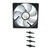 Кулер для корпуса Gelid Solutions Silent 12 TC 120 mm (FN-TX12-15)