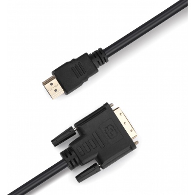 Кабель мультимедійний HDMI to DVI 1.8m Single Link 18+1 Premium ProLogix (PR-HDMI-DVI-P-01-30-18m)