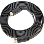 Кабель мультимедійний HDMI M to HDMI M 3.0m V1.4 black Merlion (YT-HDMI(M)/(M)SLIM-3.0m/06178)
